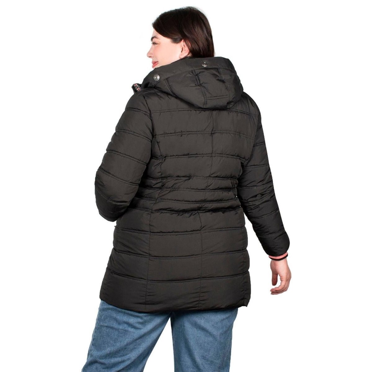 Chamarra Gorro Desmontable Mujer Premium Plus Size - Greenlander