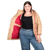 Chamarra Gorro Desmontable Mujer Premium Plus Size - Greenlander