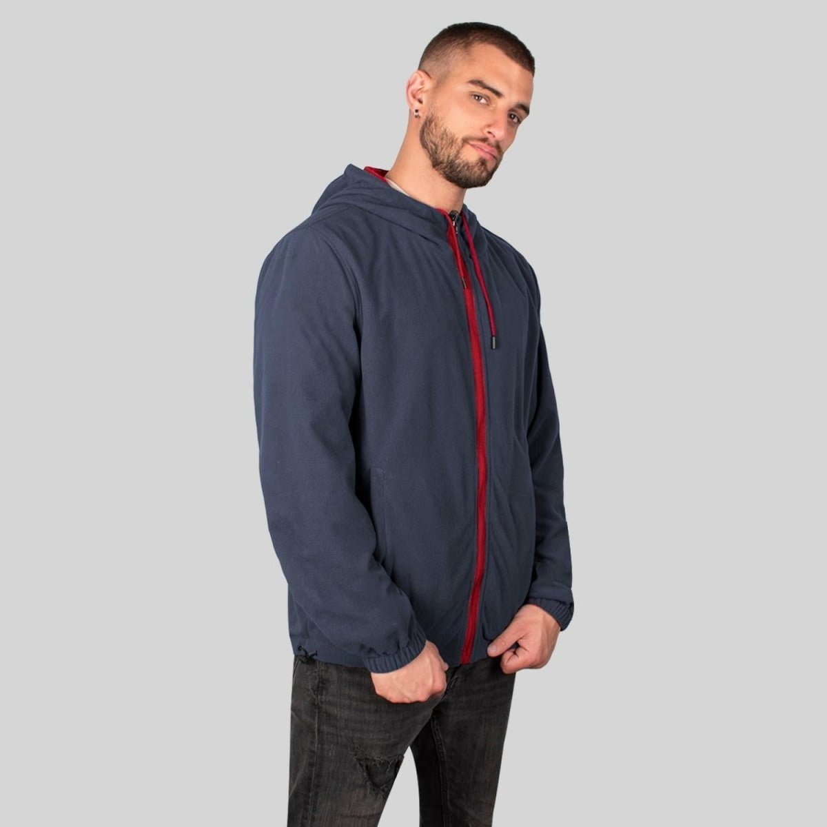 Chamarra Hombre con Gorro Doble Vista Greenlander - Greenlander