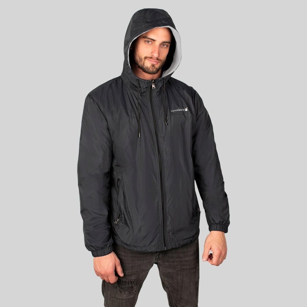 Chamarra Hombre con Gorro Doble Vista Greenlander - Greenlander