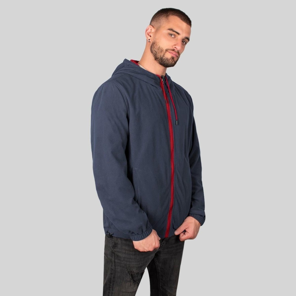 Chamarra Hombre con Gorro Doble Vista Greenlander - Greenlander