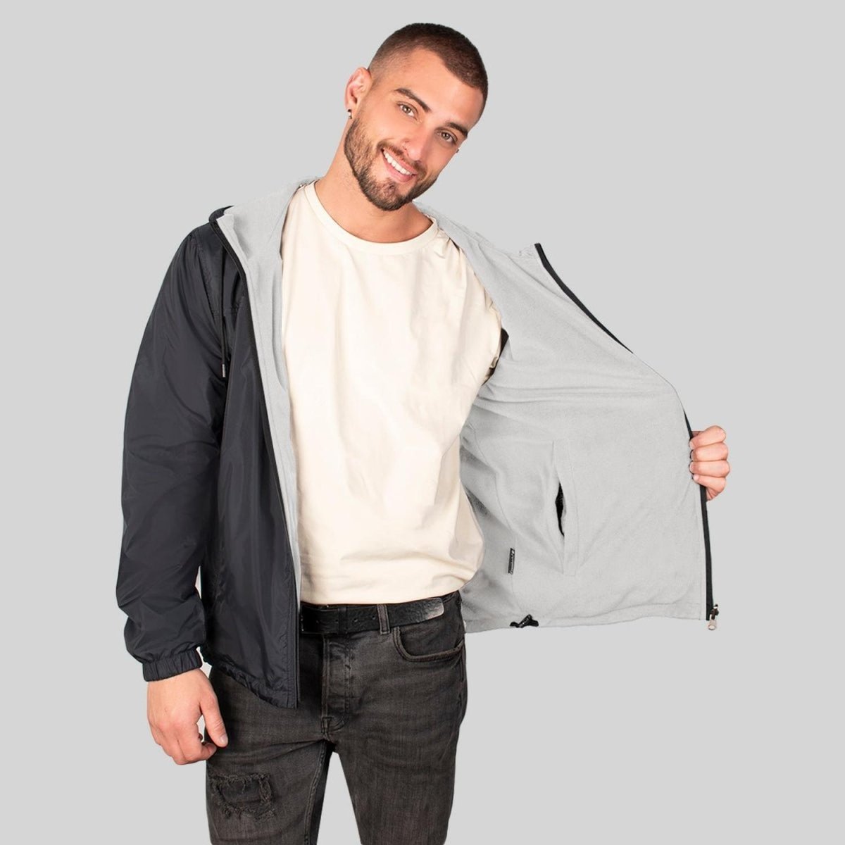 Chamarra Hombre con Gorro Doble Vista Greenlander - Greenlander