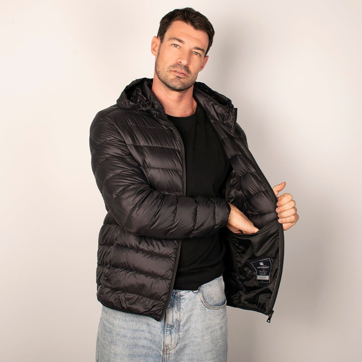 Chamarra Hombre Packable Con Gorro Greenlander - The Original Greenlander