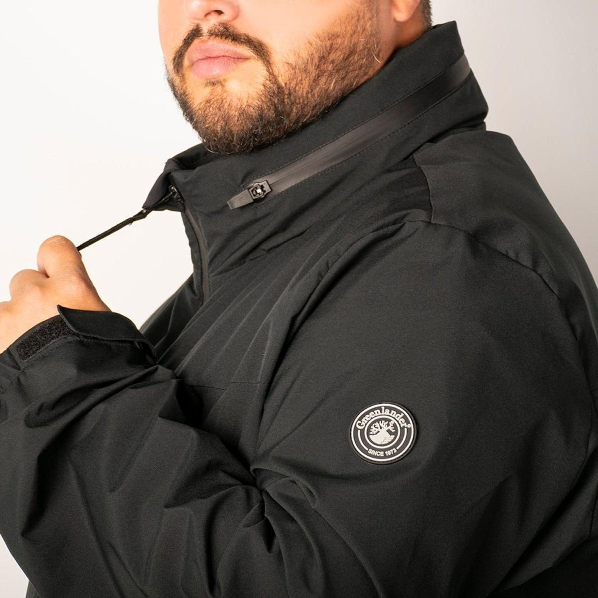 Chamarra Hombre Rompevientos con Capucha Greenlander - Greenlander