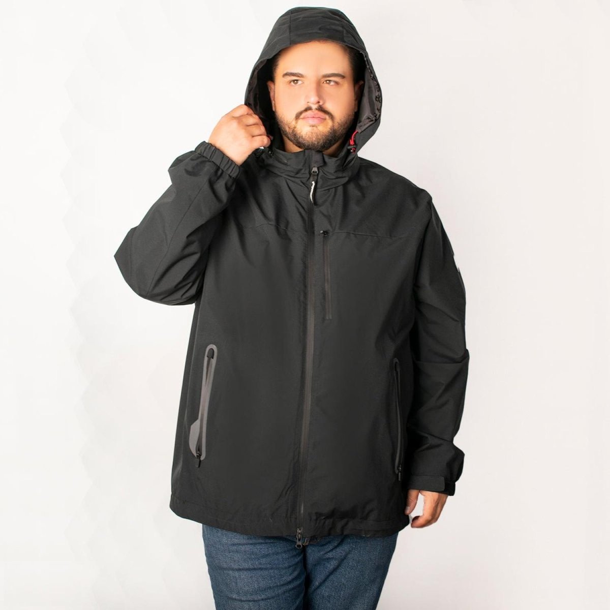 Chamarra Hombre Rompevientos con Capucha Greenlander - Greenlander