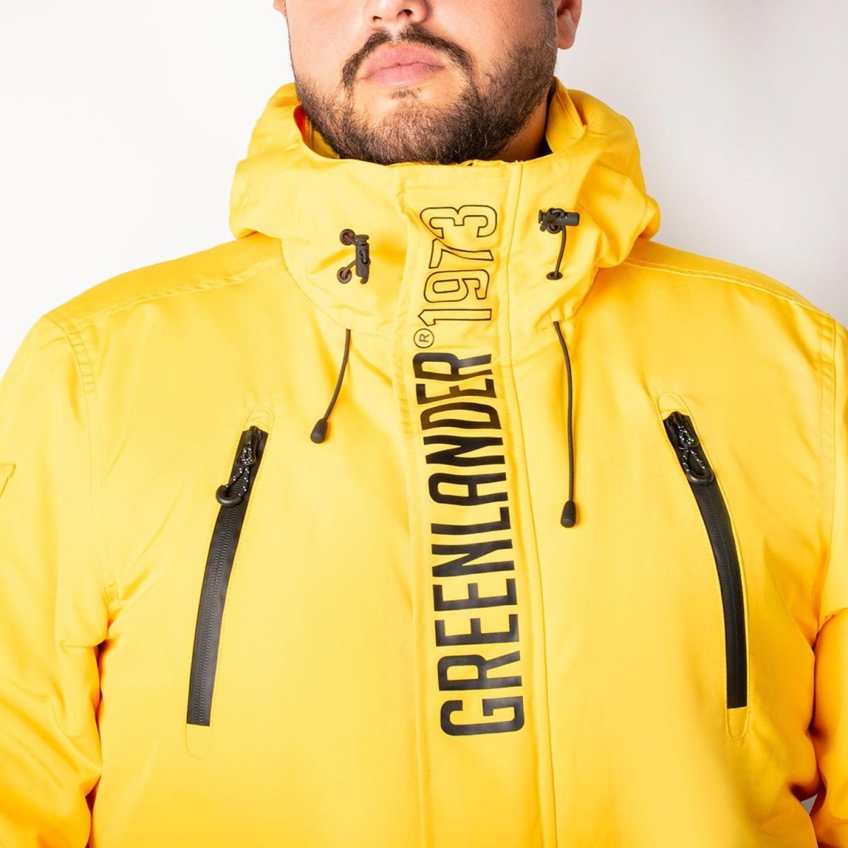 Chamarra Hombre Rompevientos Tallas Extra Greenlander - Greenlander