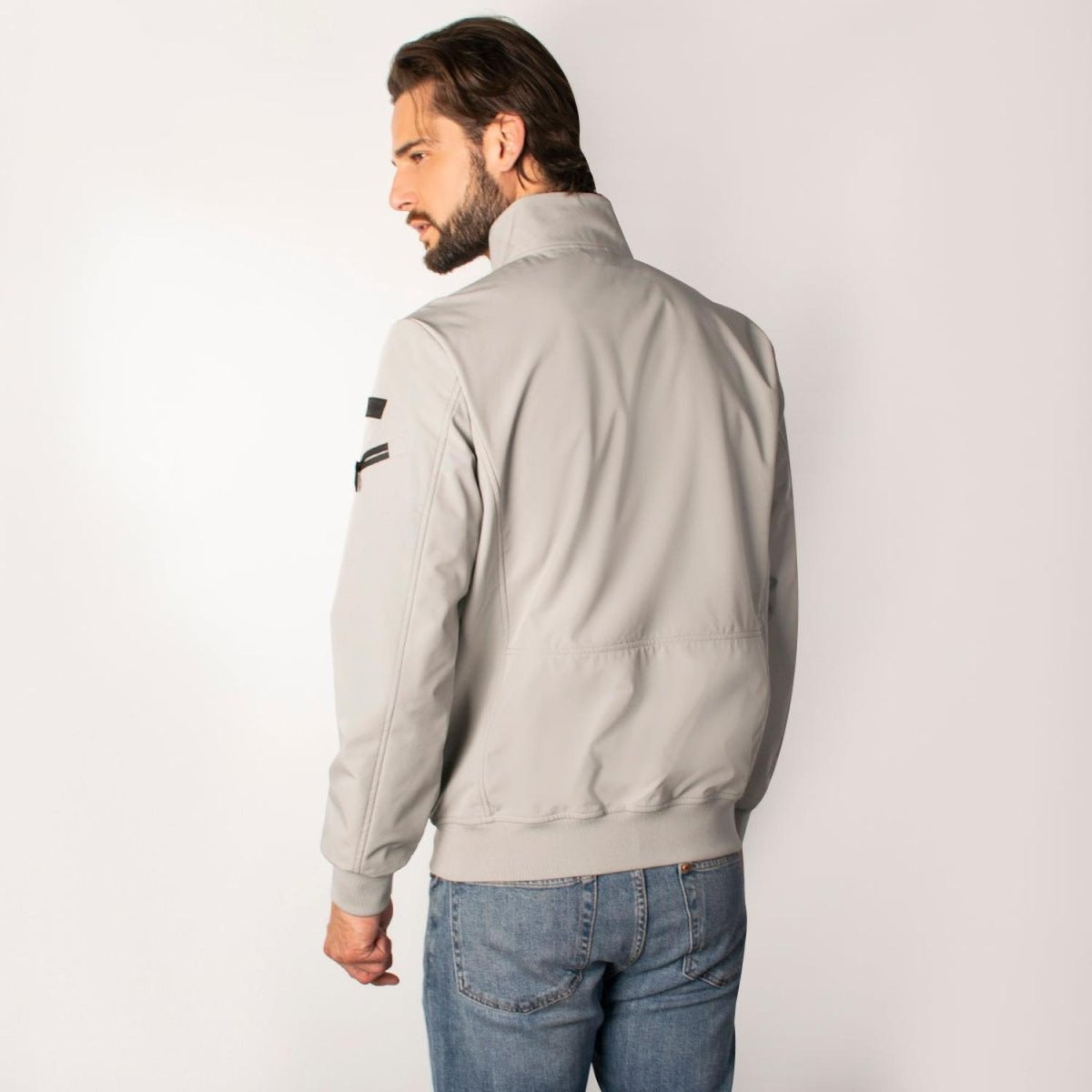 Chamarra Hombre Softshell Ligera Tipo Bomber Greenlander - Greenlander