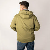 Chamarra Hombre Talla Extra Rompevientos con Forro y Gorro Desmontable Greenlander - Greenlander