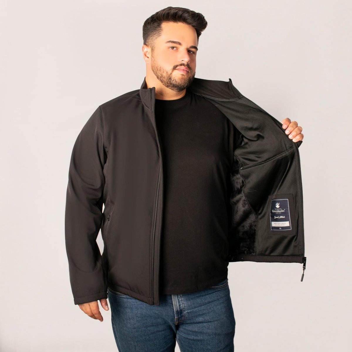 Chamarra Hombre Tallas Extra con Forro Polar Greenlander - Greenlander