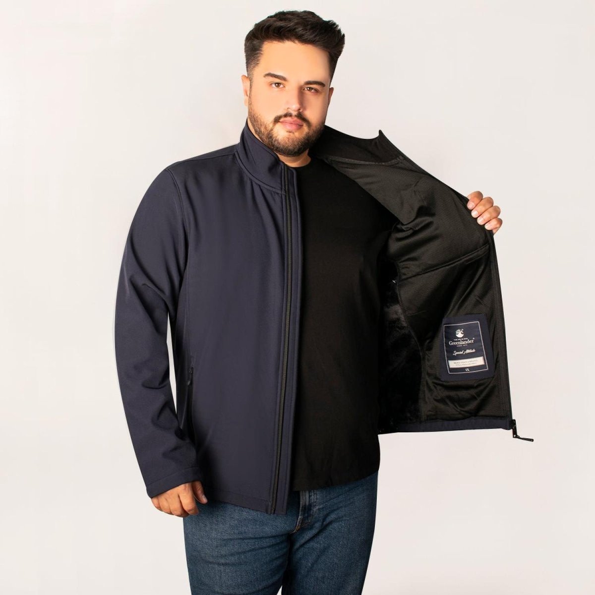 Chamarra Hombre Tallas Extra con Forro Polar Greenlander - Greenlander