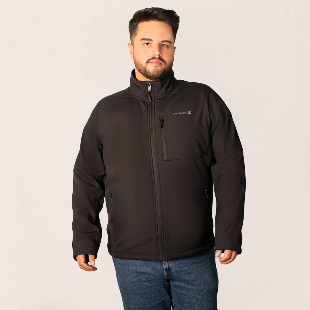 Chamarra Hombre Tallas Extra con Forro Polar Greenlander - Greenlander