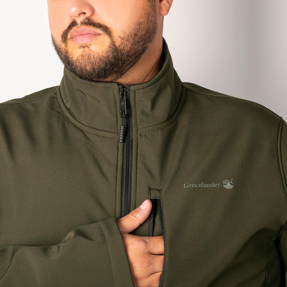 Chamarra Hombre Tallas Extra con Forro Polar Greenlander - Greenlander