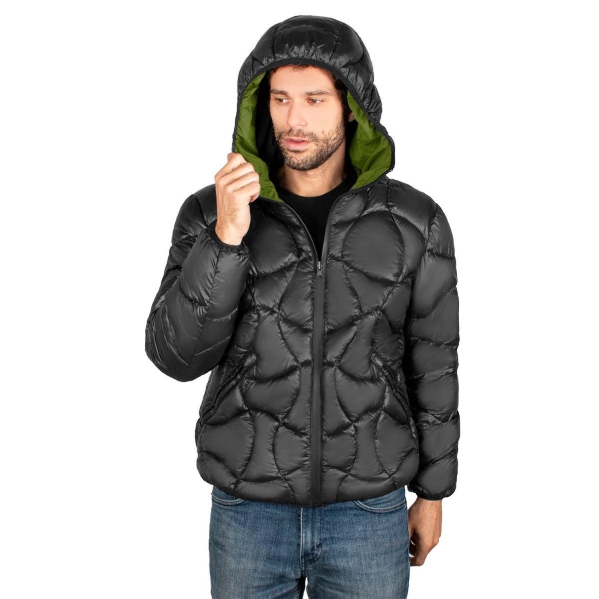 Chamarra Impermeable Reversible Para Hombre - Greenlander