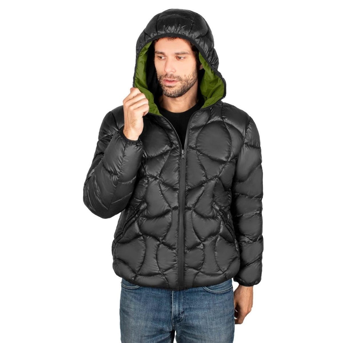 Chamarra Impermeable Reversible Para Hombre - Greenlander