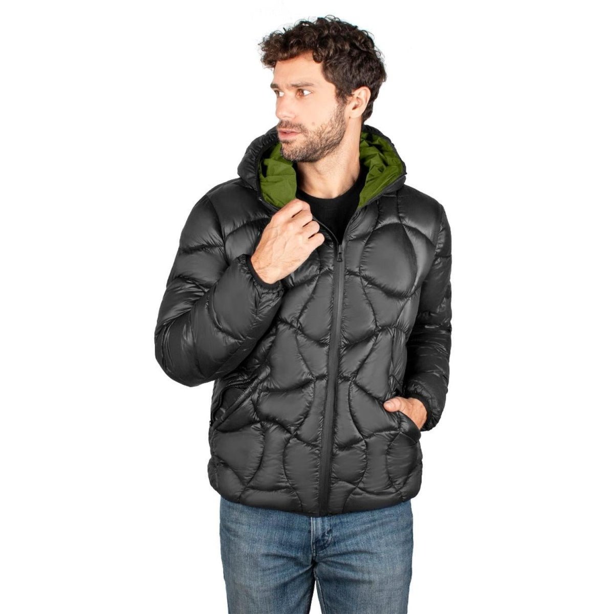 Chamarra Impermeable Reversible Para Hombre - Greenlander