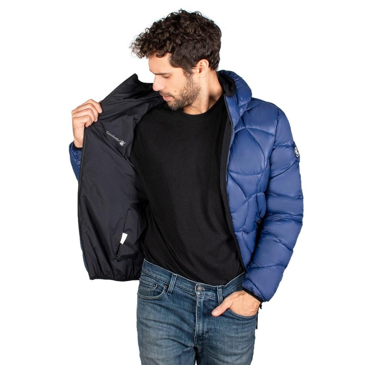 Chamarra Impermeable Reversible Para Hombre - Greenlander