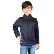 Chamarra Jaspe con Cierre Niño - Greenlander