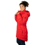 Chamarra Larga Capitonada con Gorro Desmontable para Mujer - Greenlander