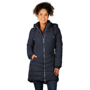 Chamarra Larga Capitonada con Gorro Desmontable para Mujer - Greenlander