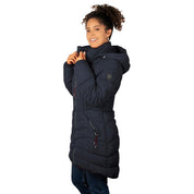 Chamarra Larga Capitonada con Gorro Desmontable para Mujer - Greenlander