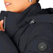 Chamarra Larga Capitonada con Gorro Desmontable para Mujer - Greenlander