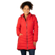 Chamarra Larga Capitonada con Gorro Desmontable para Mujer - Greenlander