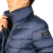 Chamarra Larga Capitonada De Pluma Mujer Greenlander - Greenlander