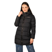 Chamarra Larga Capitonada de Pluma para Mujer - Greenlander