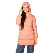 Chamarra Larga Capitonada de Pluma para Mujer - Greenlander