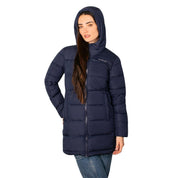 Chamarra Larga Capitonada de Pluma para Mujer - Greenlander