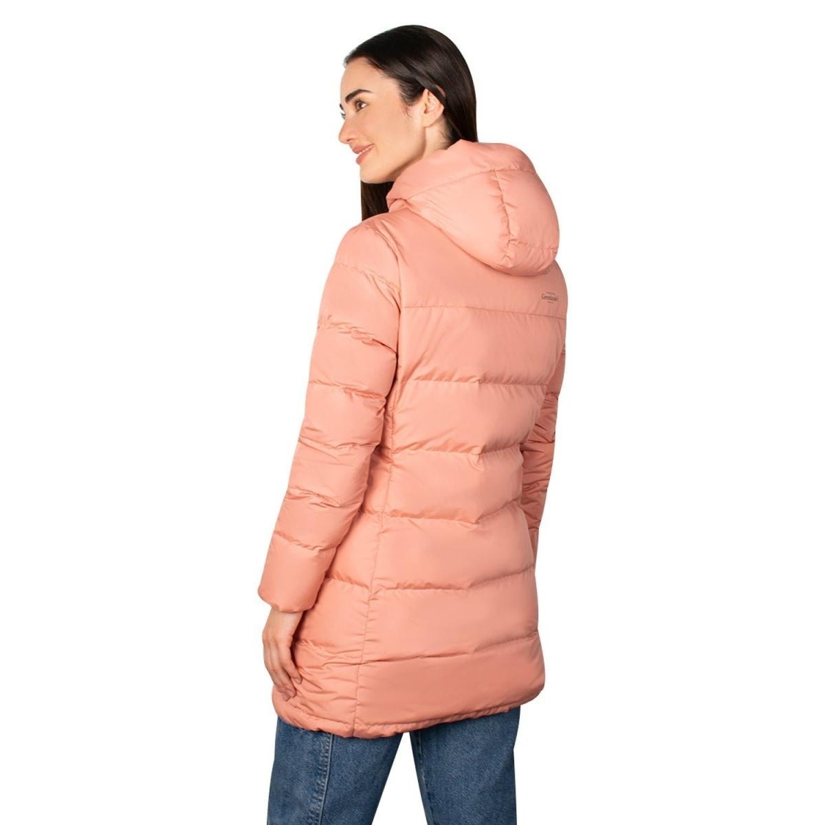 Chamarra Larga Capitonada de Pluma para Mujer - Greenlander