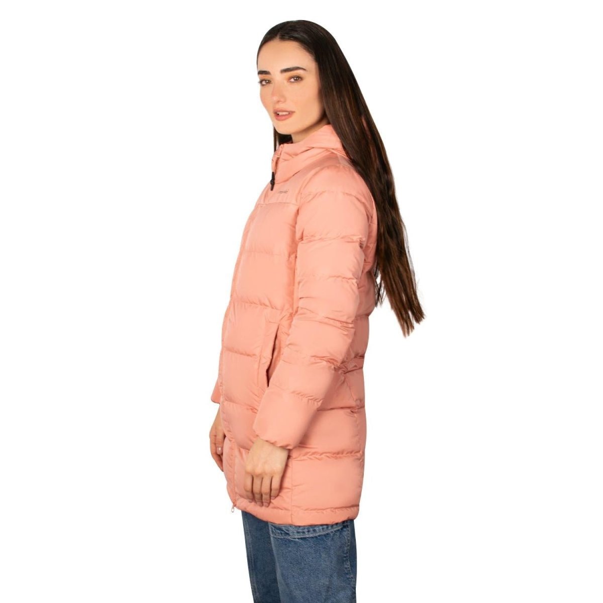 Chamarra Larga Capitonada de Pluma para Mujer - Greenlander