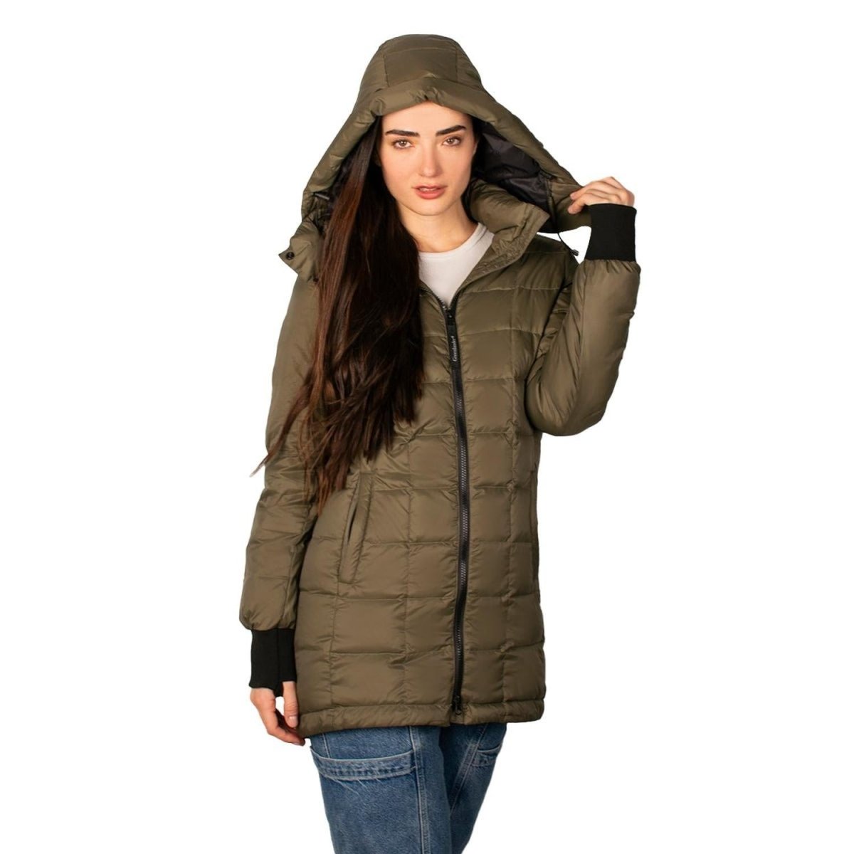 Chamarra Larga Capitonada Mujer - Greenlander