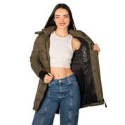 Chamarra Larga Capitonada Mujer - Greenlander