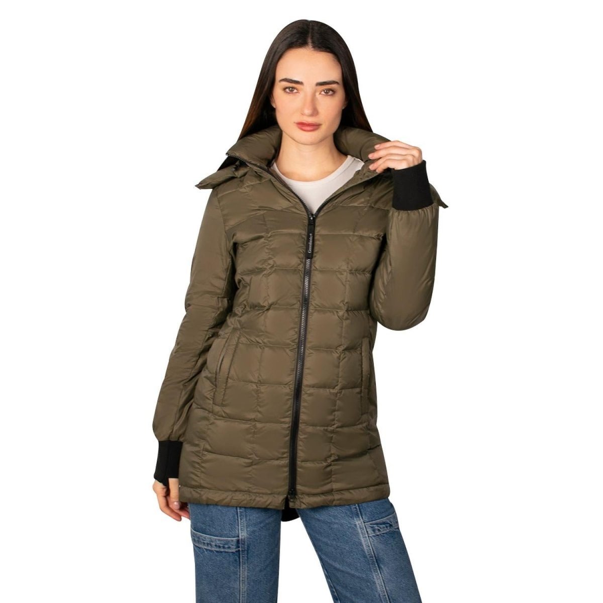 Chamarra Larga Capitonada Mujer - Greenlander