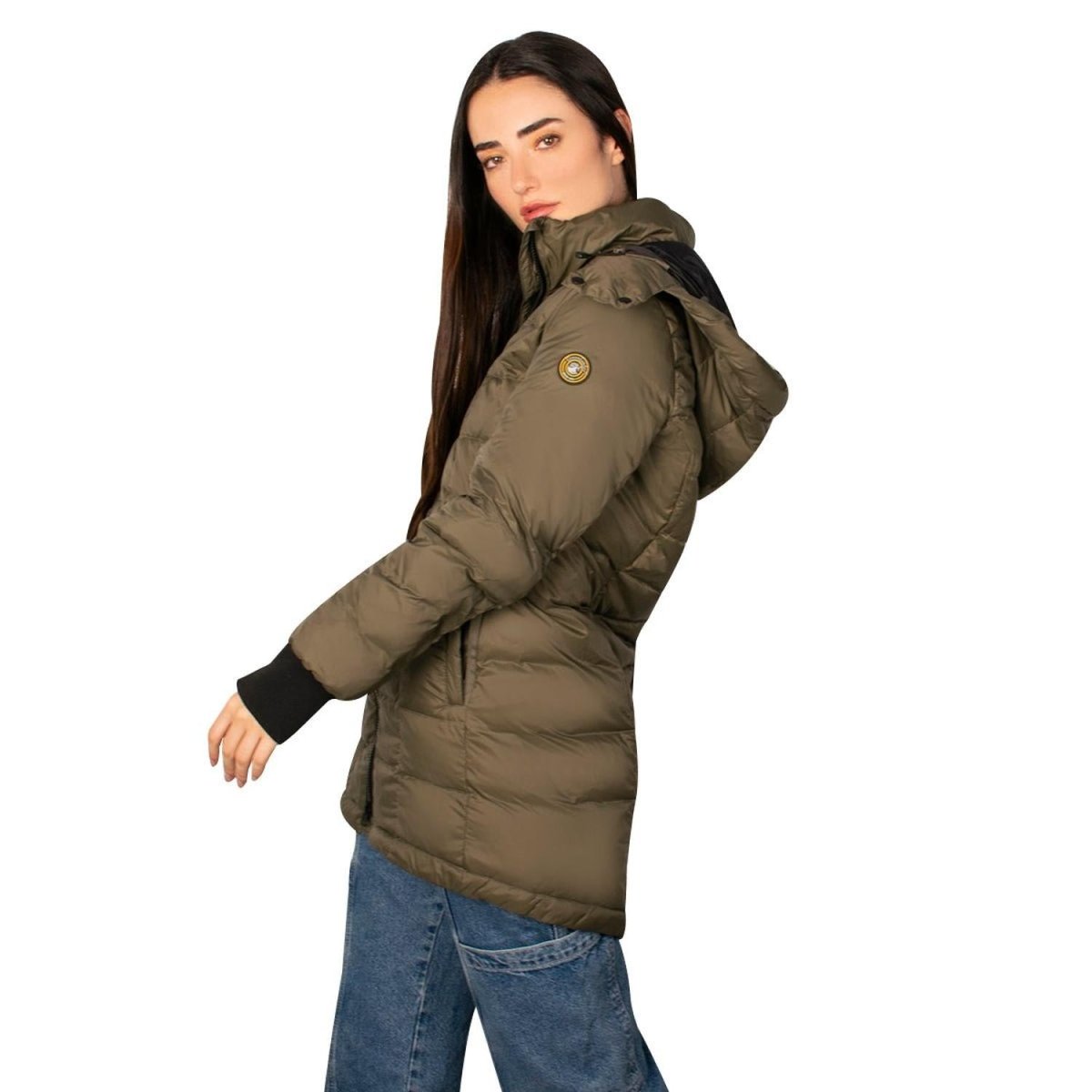 Chamarra Larga Capitonada Mujer - Greenlander