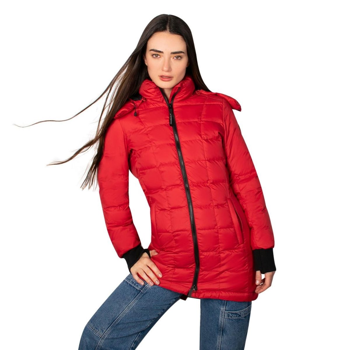 Chamarra Larga Capitonada Mujer - Greenlander