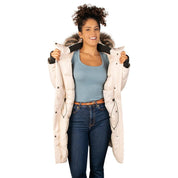 Chamarra Larga Con Fur Mujer - Greenlander