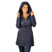 Chamarra Larga de Pluma Capitonada Con Bolsa para Empacar Greenlander Mujer - Greenlander