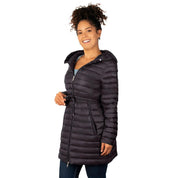 Chamarra Larga de Pluma Capitonada Con Bolsa para Empacar Greenlander Mujer - Greenlander