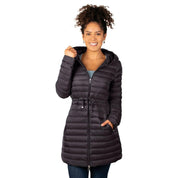 Chamarra Larga de Pluma Capitonada Con Bolsa para Empacar Greenlander Mujer - Greenlander