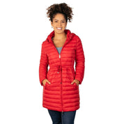 Chamarra Larga de Pluma Capitonada Con Bolsa para Empacar Greenlander Mujer - Greenlander