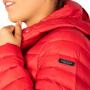 Chamarra Larga de Pluma Capitonada Con Bolsa para Empacar Greenlander Mujer - Greenlander