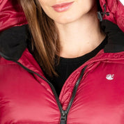 Chamarra Larga De Pluma Capitonada Mujer Premium - Greenlander