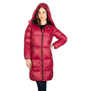 Chamarra Larga De Pluma Capitonada Mujer Premium - Greenlander