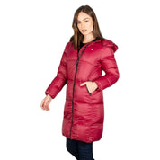 Chamarra Larga De Pluma Capitonada Mujer Premium - Greenlander