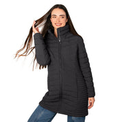 Chamarra Larga Mujer Packable Capitonada Greenlander - Greenlander