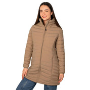 Chamarra Larga Mujer Packable Capitonada Greenlander - Greenlander