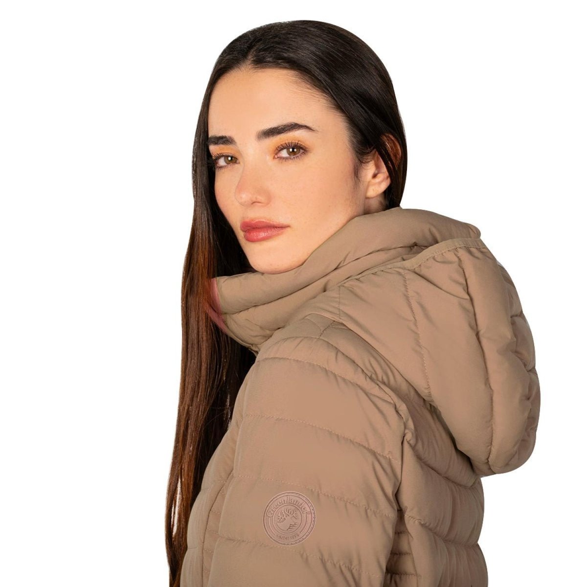 Chamarra Larga Mujer Packable Capitonada Greenlander - Greenlander