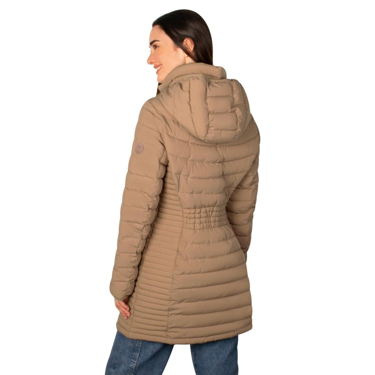 Chamarra Larga Mujer Packable Capitonada Greenlander - Greenlander